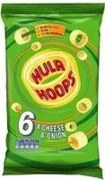 KP Hula Hoops Cheese & Onion 6X24G