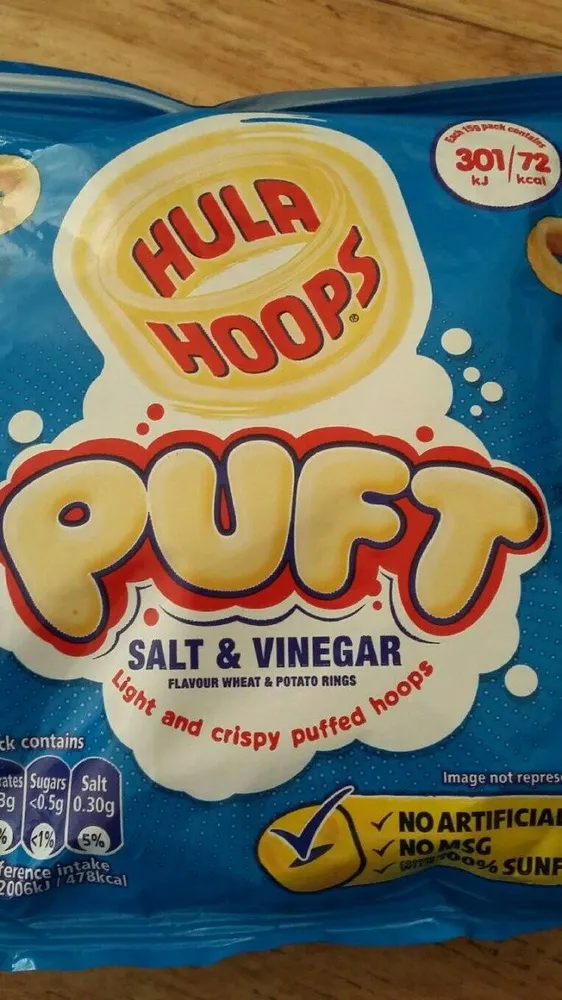 Hula hoops puft