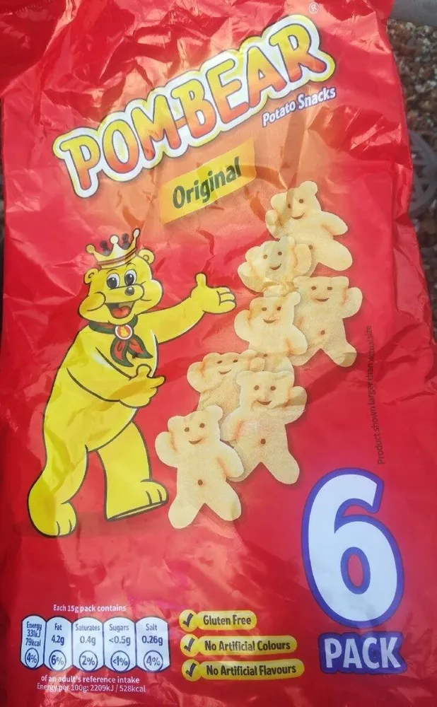 Pom-bear potatoe snack