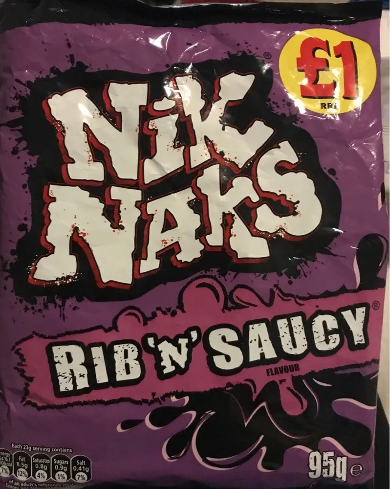 Nik Naks - Rib 'n' Saucy