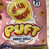 Hula hoops puft sweet chilli