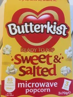 Butterkist sweet & salted microwave popcorn