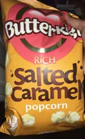 Rich salted caramel popcorn