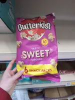 Butterkist sweet popcorn