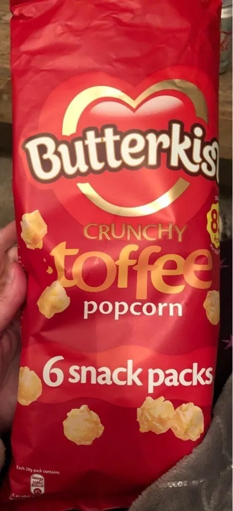 Crunchy Toffee Popcorn