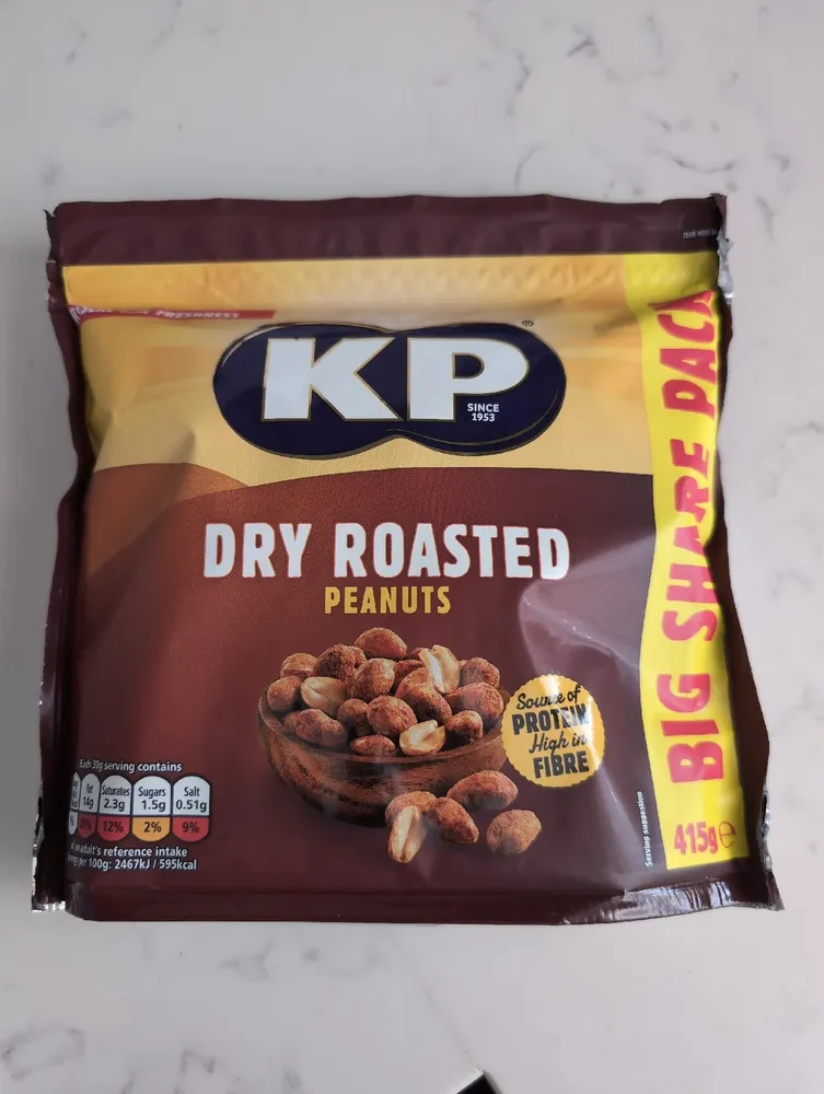 DRY ROASTED PEANUTS
