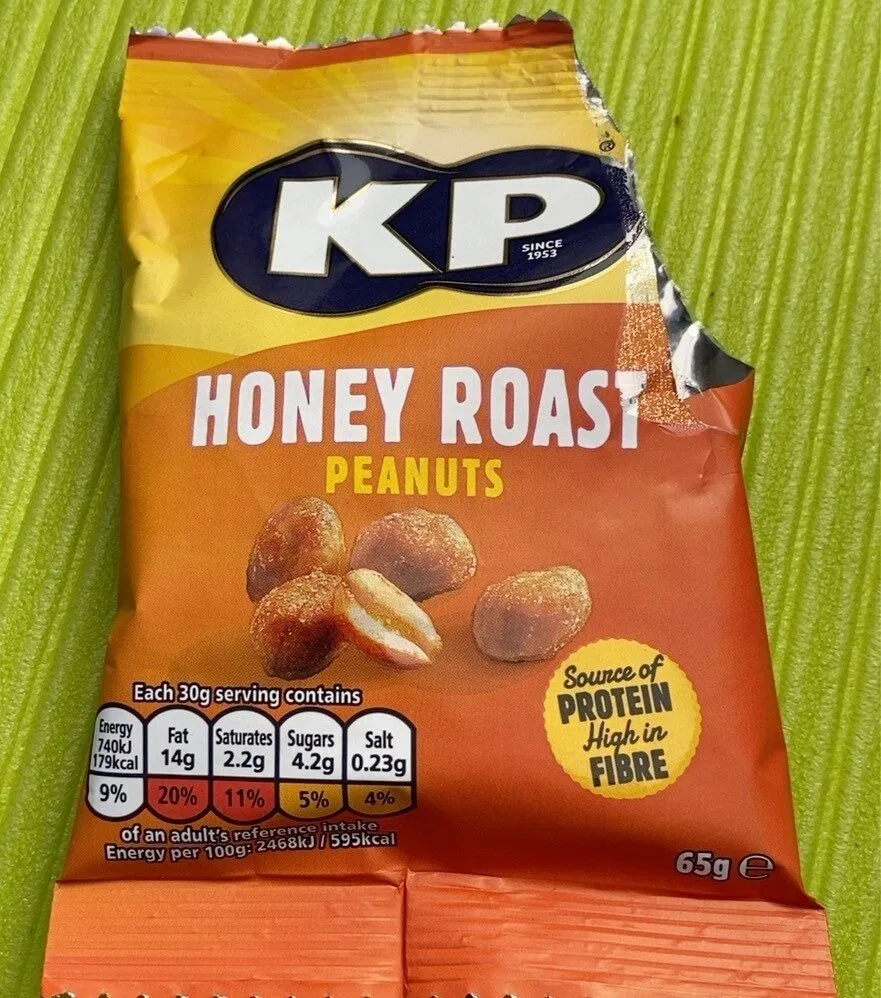 Honey roast peanuts