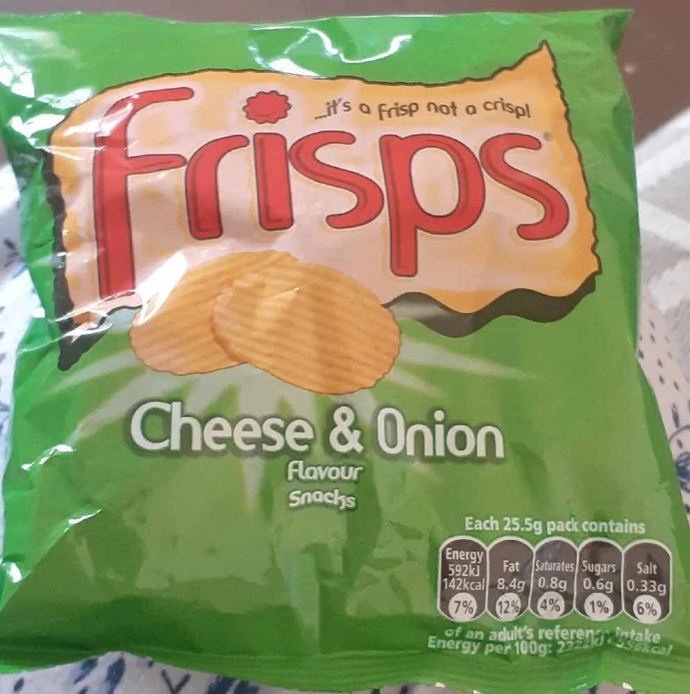 frisps cheese and onion