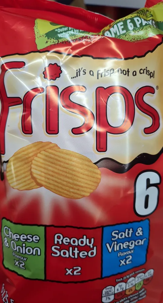 KP Frisps Assorted 6pk