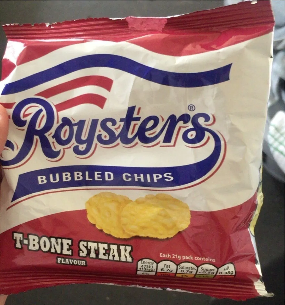 Bubbled Chips T-Bone Steak Flavour