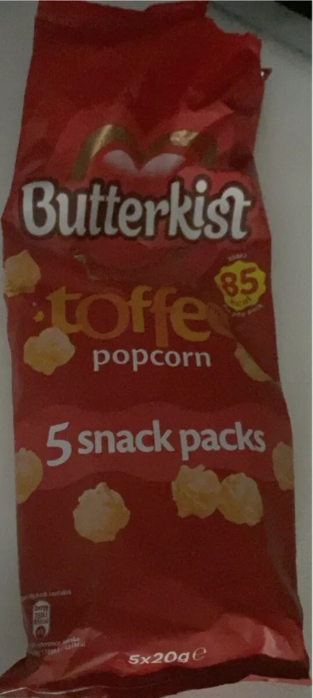 Toffee popcorn