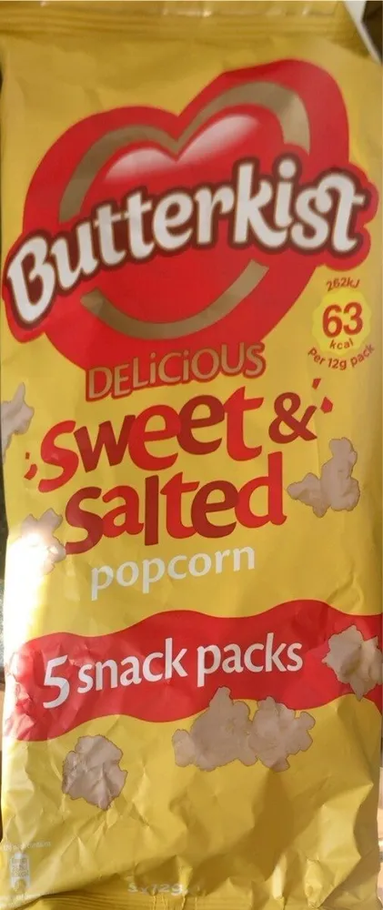 sweet&salted popcorn