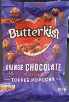 Orange Chocolate Flavour Toffee Popcorn