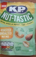 Nut-tastic roasted unsalted nut mix