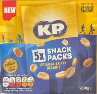 Kp salted peanuts snack pack