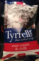 Tyrells sour cream and chili