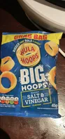 Big Hoops Sharp Salt & Vinegar Flavour