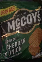 Cheddar & Onion Flavour Potato Crisps