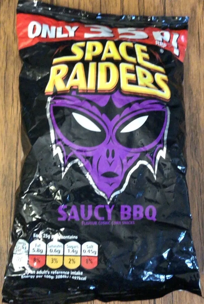 Space raders saucy BBQ