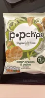 sour cream & onion flavour potato snacks