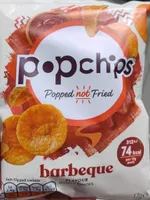 barbeque flavour popped potato snacks