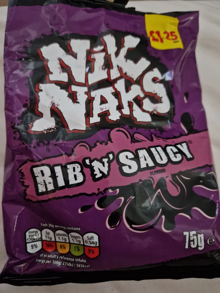 Nik naks Rib n saucy