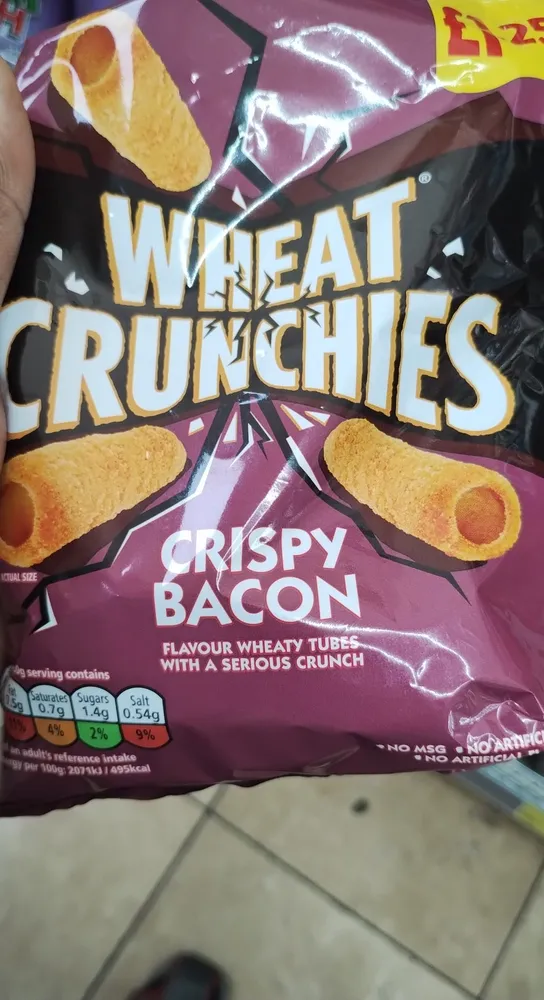 Wheat Crunchies bacon