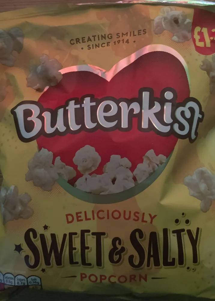 Butterkist Sweet And Salty Popcorn