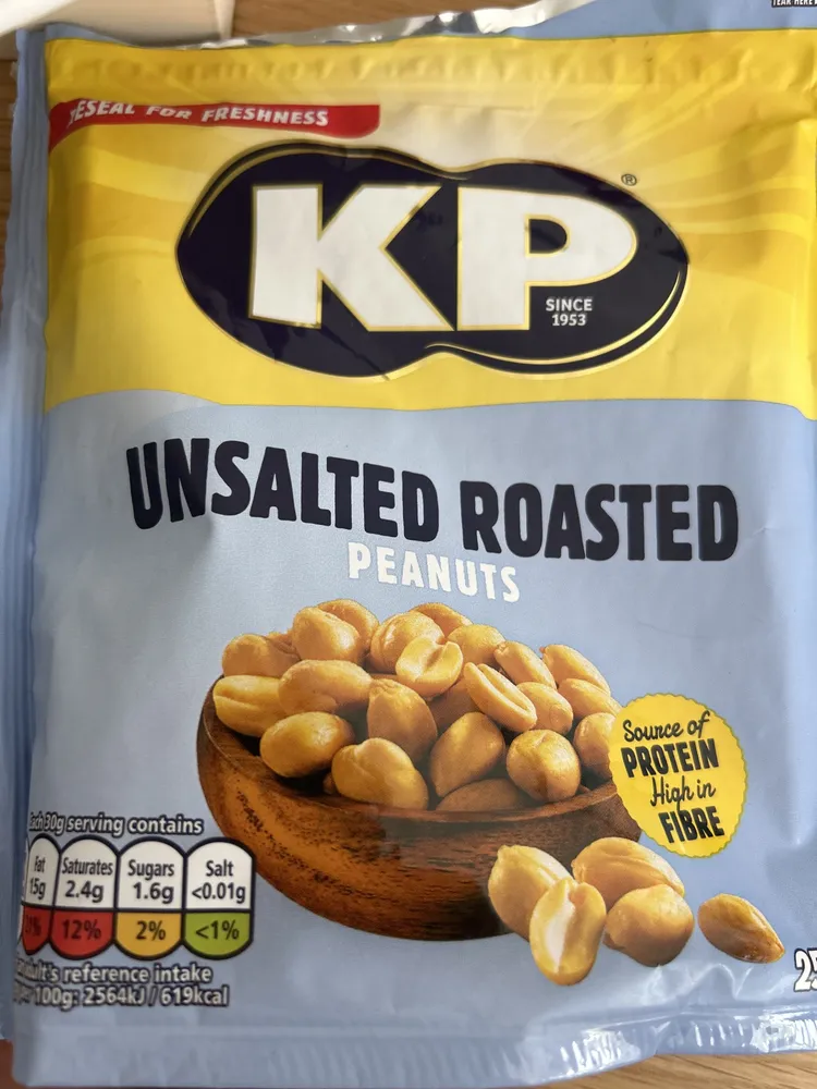 Unsalted Roasted Peanuts