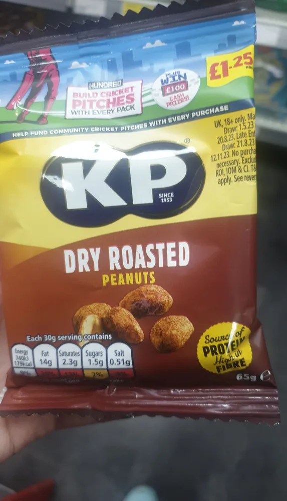 Kp dry roasted peanuts