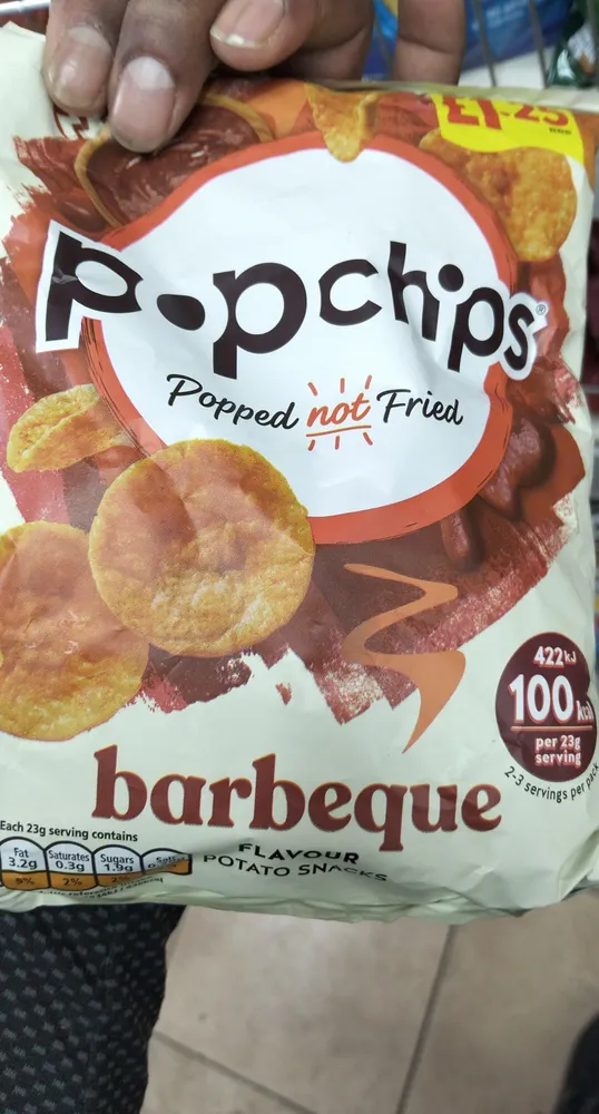 Popchips barbeque