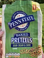 Baked Pretzels Sour Cream & Chive