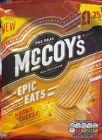 McCoys nacho cheese potato crisps