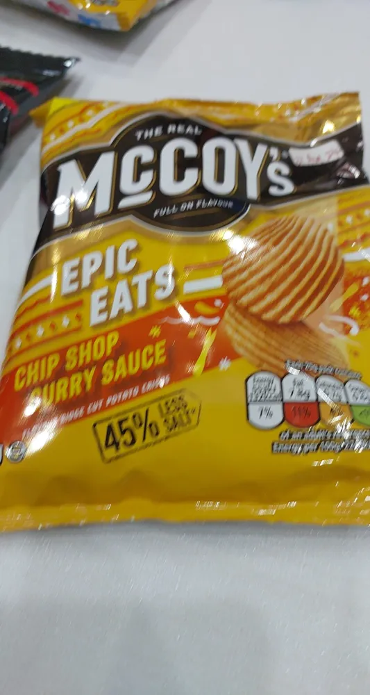 ChipbShop Curry Shop Flavour Crisps - McCoy's