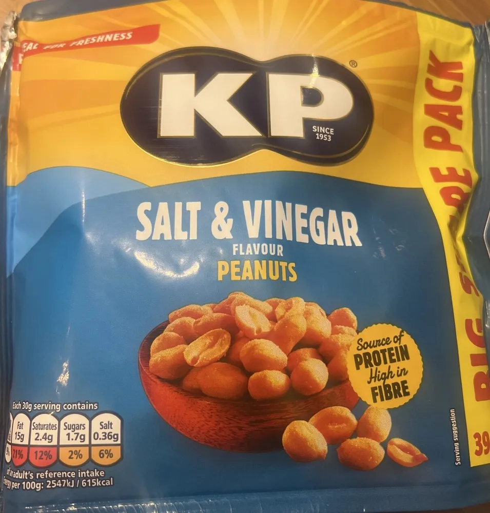 Salt & Vinegar Flavour Peanuts
