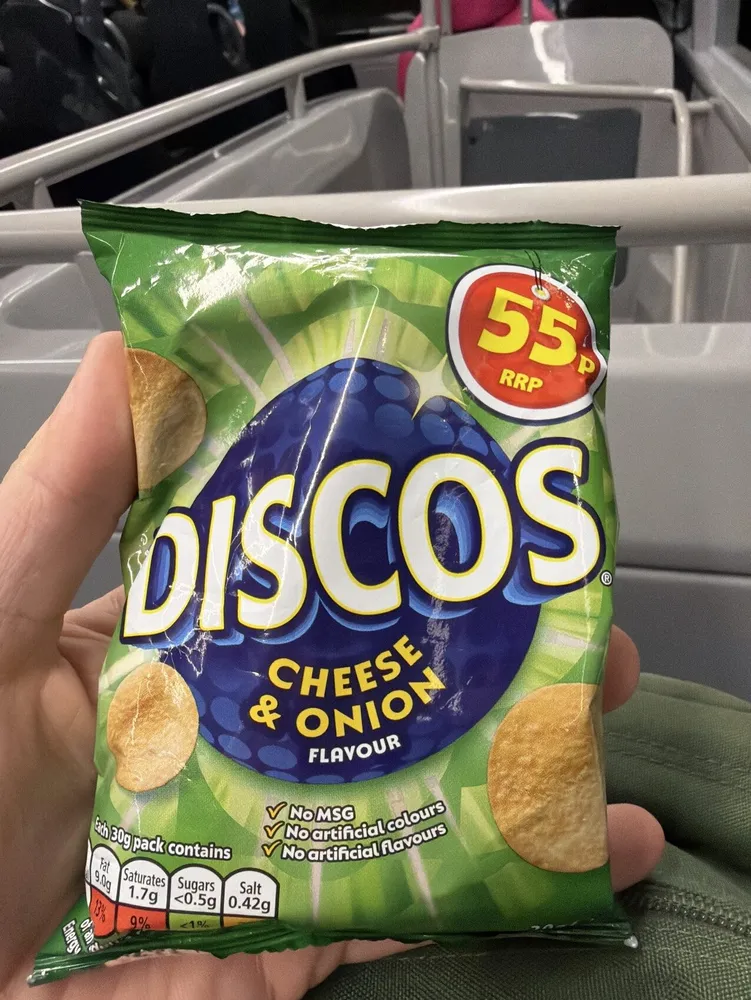 Discos Cheese & Onion