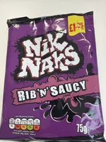 Rib 'N' Saucy Flavour Corn Snack