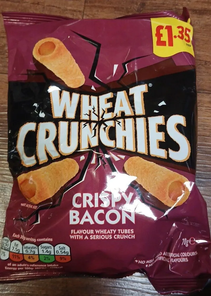 h WHEAT CRUNCHIES CRISPY BACON AVOUR WHEATH