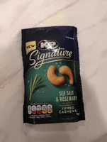 SEA SALT & ROSEMARY FLAVOUR JUMBO CASHEWS