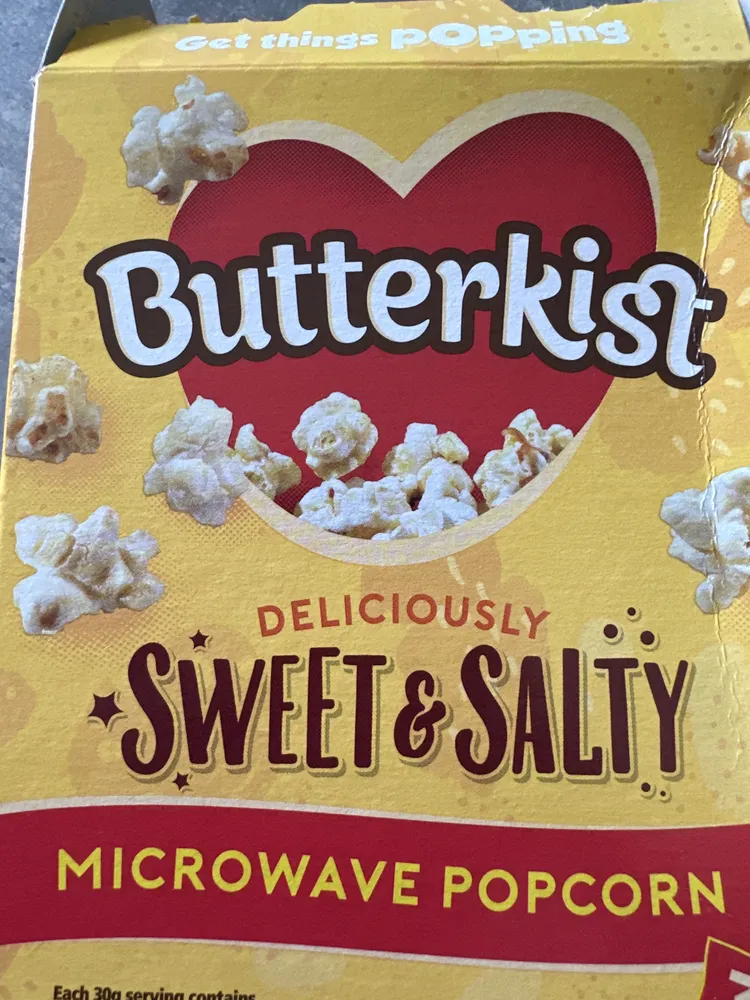 Sweet & Salty Microwave Popcorn