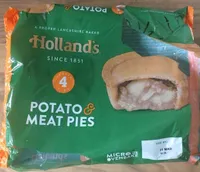 Potato & meat pie