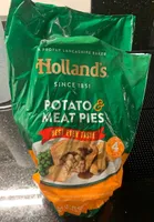 Potato & meat pies