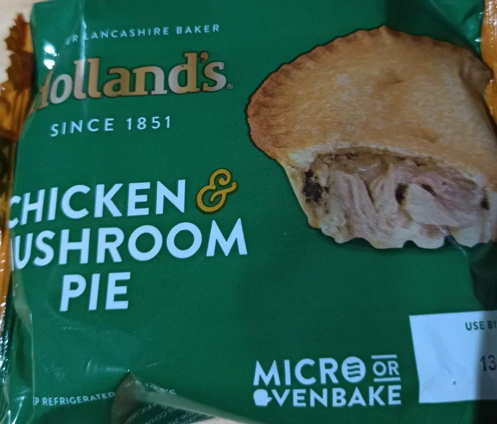 Chicken & Mushroom Pie