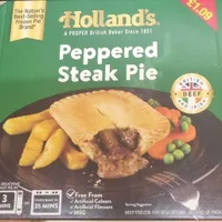 Peppered steak pie
