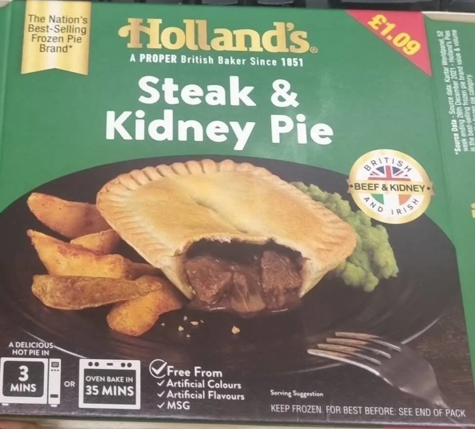 Steak and kidney pie