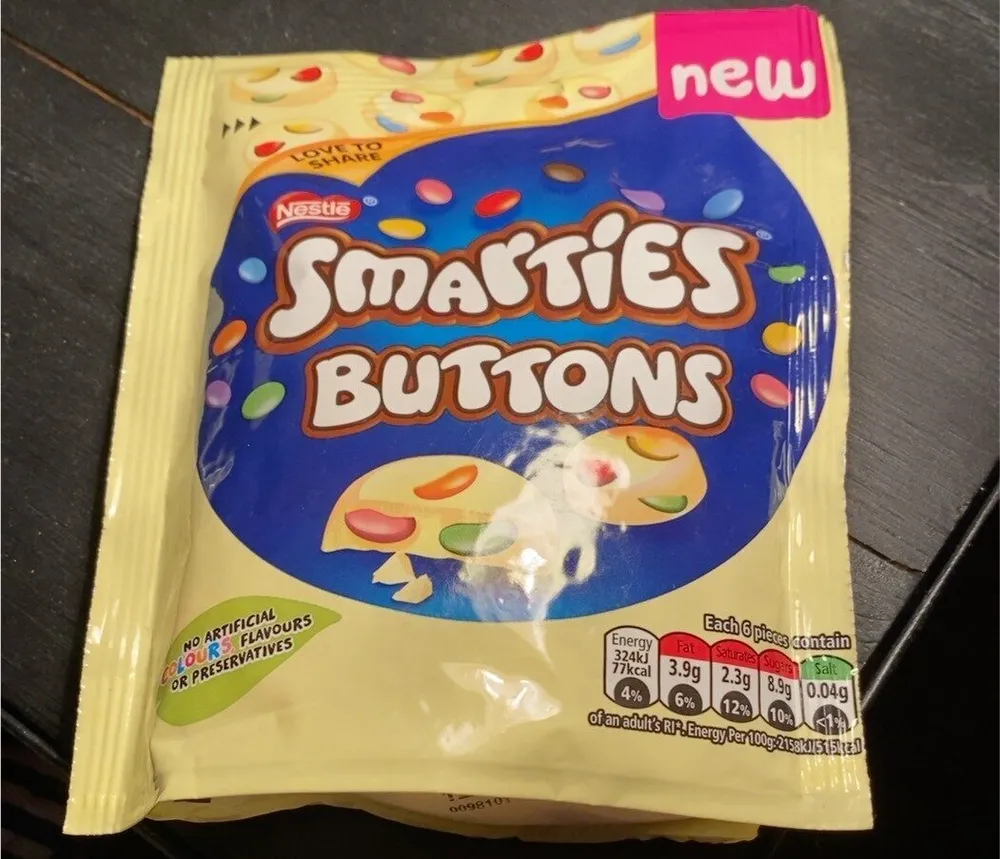 Smarties buttons