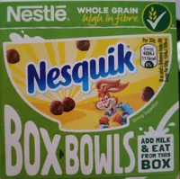 Nesquik box bowls