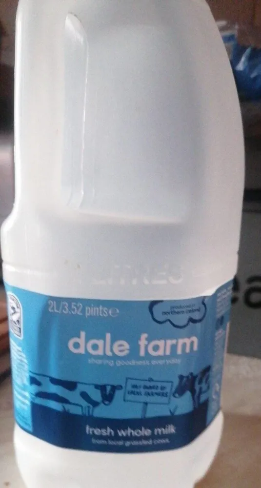 Fresh whole milk