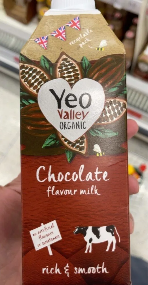 Chocolate flavour milk