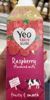 Raspberry flavoured milk